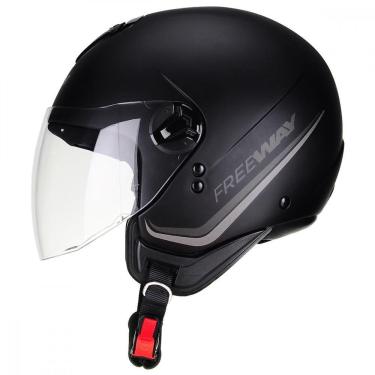 Imagem de Capacete Peels Freeway New Classic Preto Fosco 58