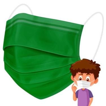 Imagem de Máscara Descartável Infantil Filtro Meltblown - 50 Un - Lorenzzo Lopez