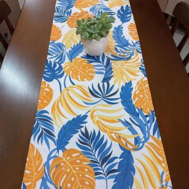 Imagem de Caminho de mesa 40 x 1,45 - tropical - DIAS DECOR