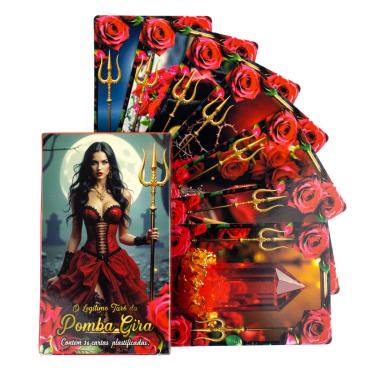 Imagem de O Legitimo Tarô da Pomba Gira 36 Cartas + Presente