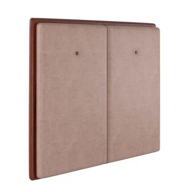 Imagem de Cabeceira Estofada Solteiro 90 Cm Coral Veludo Rose