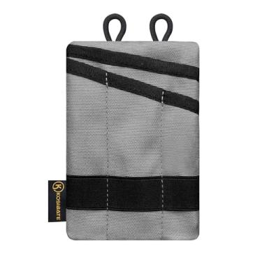 Imagem de Bolsa tiracolo Tactical MOLLE para moedas e cartão multifunc, organizador EDC durável cinza