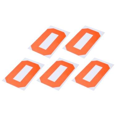 Imagem de 5 peças de ferro em números, camiseta de 20 cm transferência de calor 0 adesivos de números ferro em números para roupas de jérsei uniforme de equipe camiseta esportiva futebol basquete beisebol