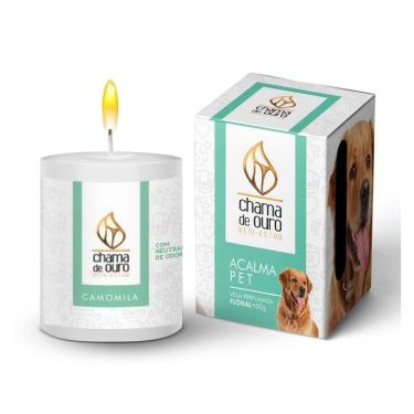 Imagem de Vela Acalma PET 60g Neutraliza Odores Camomila - Tudo em Caixa