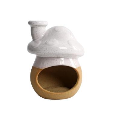 Imagem de Kuntesetty Queimador de incenso, ornamento aromático, suporte para vela tipo Palo, para sala de jantar, Branco E Amarelo