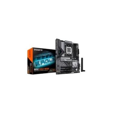 Imagem de Placa Mãe Gigabyte B850 EAGLE WIFI6E, AMD AM5, ATX, DDR5, RGB, Wi-Fi 6E, Bluetooth, Preto - B85EGL6-00