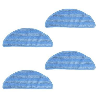Imagem de Zerodis MOP PROFIGADO PADROS DE MOP DE SUBSTITUIÇÃO ADIFICADOS PARA M200 201 501 520 T700 Madeira DE Madeira Substituto Máquina DE Esfregão Machine Lavável Pads úmidas PADRO 4 PCS Microfiber Pads