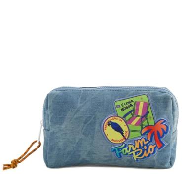 Imagem de Necessaire Farm Ora Bolas M Patch Rio Jeans
