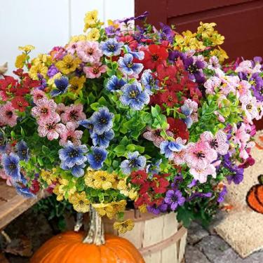 Imagem de Flores artificiais Trytuny Resistente a UV para uso externo x20