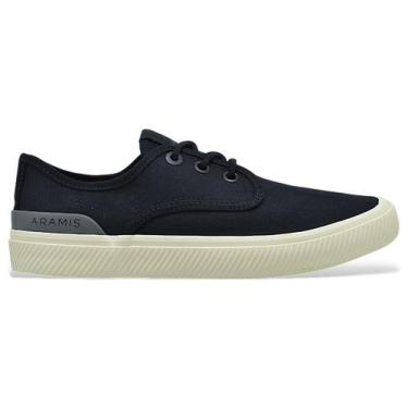 Imagem de Tenis Aramis Masculino Daily Dock Canvas Casual Conforto, Preto, 40