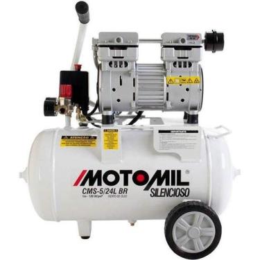 Imagem de Compressor Odontológico 120PSI CMS 5/24BR 220V - Motomil
