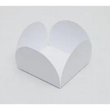 Imagem de Forminha 4 pétalas 20 pct com 50u. - NC Toys, BRANCO