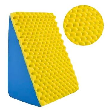 Imagem de Encosto Triangular Com Capa Travesseiro Massageador Coluna Com Capa Al
