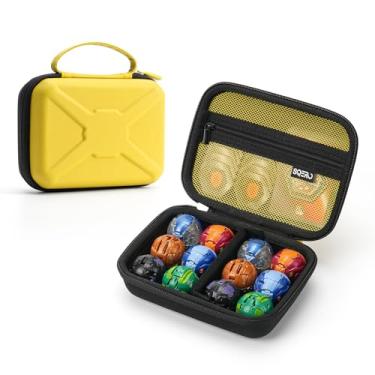 Imagem de Case Compatible with 12 Bakugan Figures, BakuCores and Armored Alliance, Geogan Rising Battle Action Figure, Toy Organizer Storage Case for Bakugan and Accessories