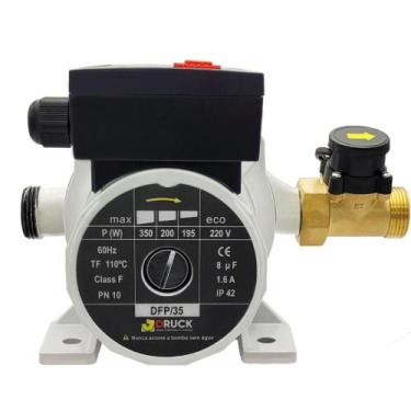 Imagem de Pressurizador De Água 350W 1/2CV Com Fluxostato 220v Druck Dfp35