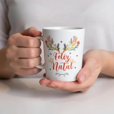 Imagem de Caneca de Porcelana Natal Mágico – Merry Christmas 270ml