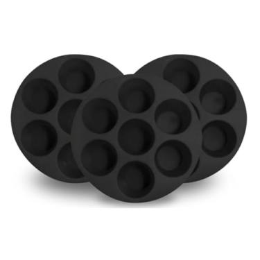 Imagem de Kit 3 Forma Cupcake Muffin Sorvete Silicone Congelador Forno