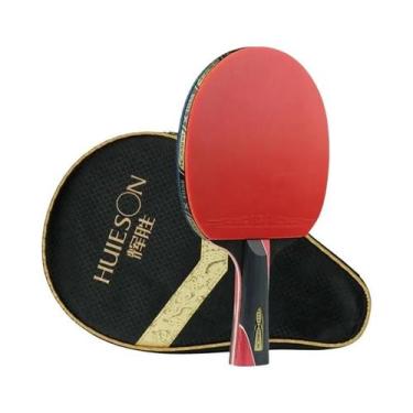 Imagem de Raquete De Tênis De Mesa De Carbono Profissional Para Treinamento Indi