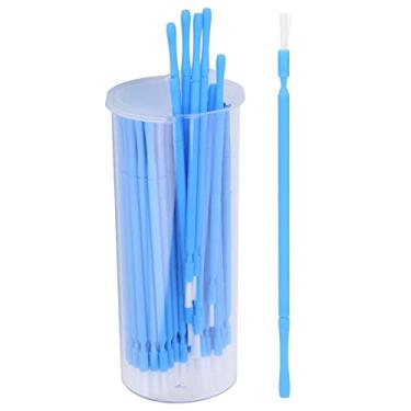 Imagem de Escova aplicadora dentária descartável, 100 peças, escova aplicadora de flúor dental, escova dessensibilizante coesiva de clareamento