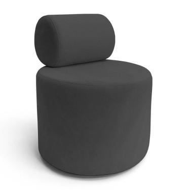 Imagem de Poltrona Tokyo Boucle Com Design Exclusivo - 7 Decor Preto