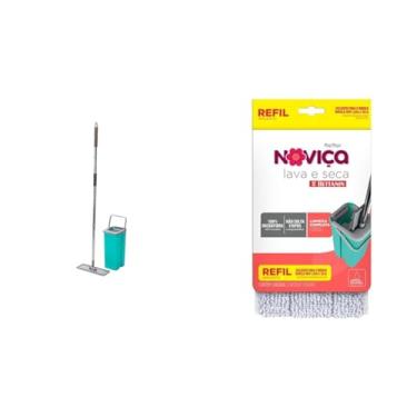 Imagem de Kit Bettanin Mop Lava e Seca 7L + Refil Tiffany