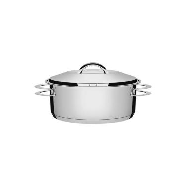 Imagem de Caçarola Tramontina Solar Rasa Com Tampa 20 Cm 2,9 L