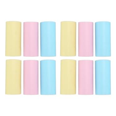 Imagem de Aqur2020 12 Rolos de Mini Papel de Impressão Colorido DIY Mini Impressora Térmica Adesivo de Papel Autoadesivo para Impressão para Organizar Tarefas e Projetos de Bricolage Com Prazer
