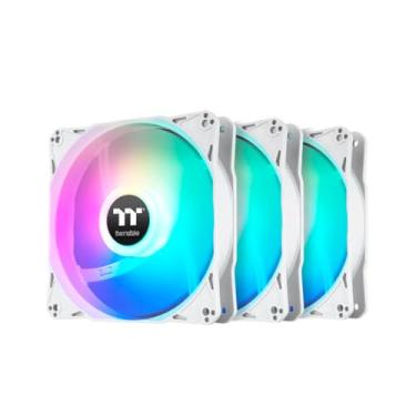 Imagem de FAN TT LE120 ARGB SYNC WHITE PREMIUM EDITION 3-FAN PACK CL-F205-PL12SW-A