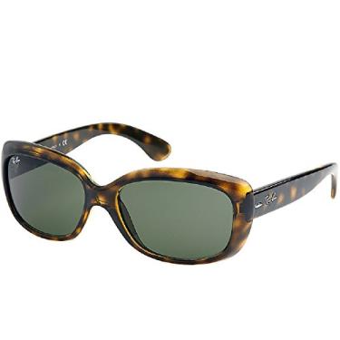 Imagem de Ray-Ban Óculos de sol RB4101 Jackie Ohh Highstreet Fashion - Havana claro/verde cristal, tamanho único