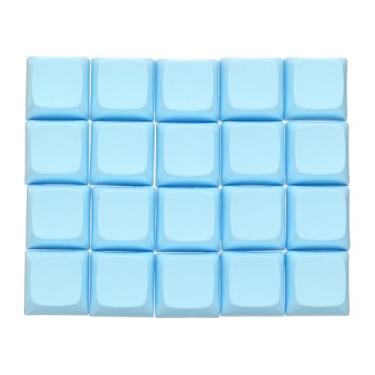Imagem de PATIKIL PBT Keycap Set, 20Pcs Colorful Mechanical Numeric Keypads Portable Blank Keycaps for Daily Office Work Gaming Entertainment Creative Design, Cyan