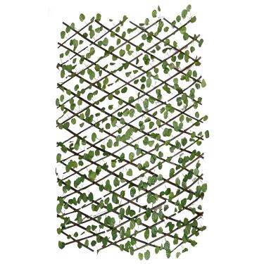 Imagem de Treliça Gradil Hera Cerca Painel Madeira 2 mts x 50 cm cerca para jardim Painel para Plantas Trepadeiras, Cerca e Decoração para Jardim, Varanda e Quintal