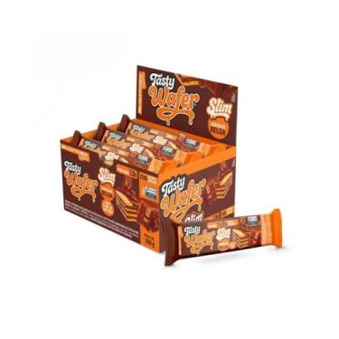 Imagem de Tasty Wafer Slim Cx 12Un 30G Adaptogen - Chocolate Belga