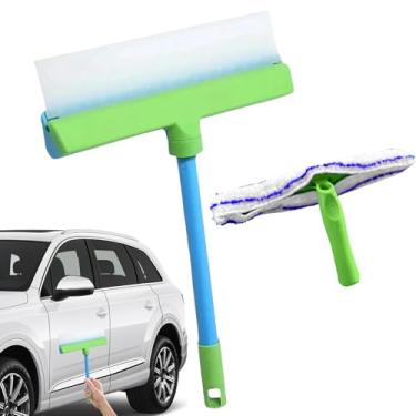 Imagem de Rodo de chuveiro de silicone | Rodo raspador de limpeza de janela | Ferramenta de limpeza de limpador, raspador profissional para para-brisa, interior, casa, espelho de cozinha, portas de banheiro