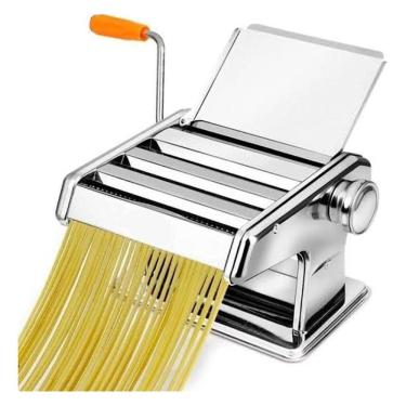 Imagem de Máquina De Macarrão Cilindro Aço Inox Massa Caseira Talharim
