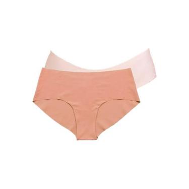 Imagem de Kit com 2 Calcinhas Biquíni Hope 38800 Colorido, Bege, G