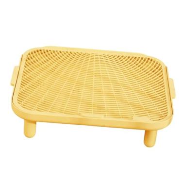 Imagem de Fenteer Rampa para armadilha de areia de gato, tapete antiderrapante multifuncional para caixa de areia, tapete para armadilha de degraus para banheiro e, Médio