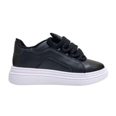 Imagem de Tênis moleca 5816.105, Preto, 38