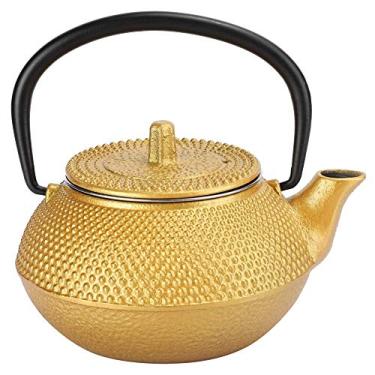 Imagem de Bule de chá Chaleira de Ferro 0,3L Decoração de Casa Artesanato Colecionável Presente Sem Revestimento Decoração Elegante