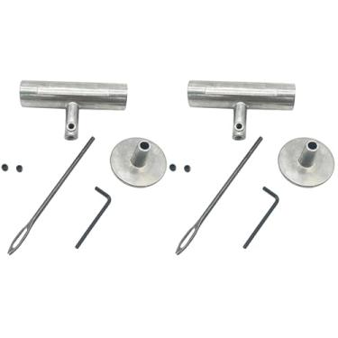 Imagem de PACKOVE 2 conjuntos de kit de reparo de pneu portátil ferramenta de plugue de pneu para motocicleta automotiva conjunto de ferramentas de reparo fácil de bicicleta