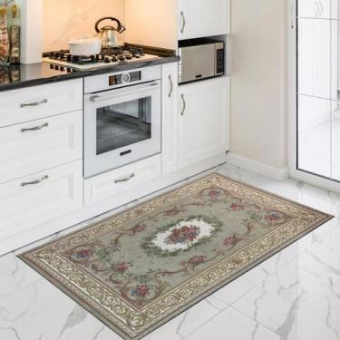 Imagem de 2 Tapete Cozinha Antiderrapante Alto Padrão 60X90 Tu M01 Bg - Idealiza