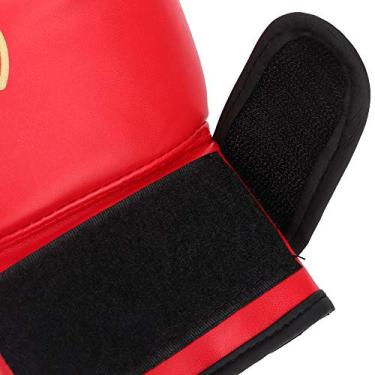 Imagem de Ymiko 1 par de Luvas de Boxe PU para Jovens para Equipamentos de Treinamento de Karate Muay Thai Sanda (Crianças (30-40 cm/11,81-15,75 pol., 7 cm/2,8)