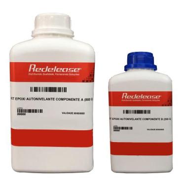 Imagem de Kit Epoxi Autonivelante Para Porcelanato Líquido 01 Kg - Redelease