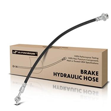 Imagem de A-Premium Mangueira hidráulica de freio dianteiro compatível com modelos selecionados Nissan - NP300 Frontier/NP300 2016 2017 2018 2019, 2.5L - Substituir # 462114KH7A, 462114KH7C