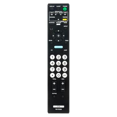 Imagem de Novo controle remoto RM-YD025 para Sony TV KDL-32S5100 KDL-32XBR9 KDL-37L4000 KDL-37L4000 KDL-37L5000 KDL-40S4100 KDL-46S4100 KDL-40V4100 KDL-40V415 KDL-40S504 KDL-40S5100 KDL-40SL-40SL-40SL-40SL-40KDL-40KDL-50150
