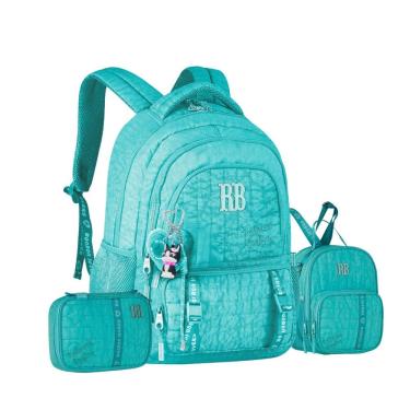 Imagem de Mochila Costas Rebecca Bonbon Lancheira Estojo Box Meninas