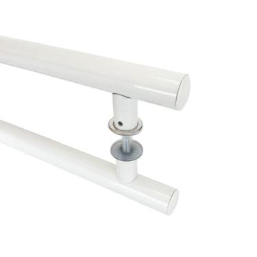 Imagem de Puxador Para Porta Duplo Em Alumínio 1 Metro Tubular - DECORPLACE, Bra