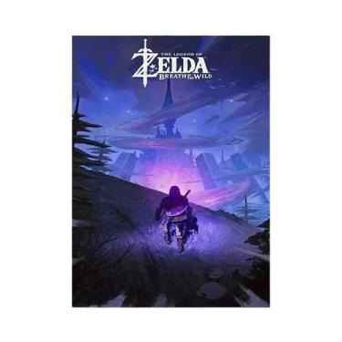 Imagem de Pintura Em Tela De Paisagem De Anime Zelda Hyrule Country Para Decoraç