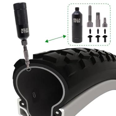 Imagem de Stop & Go 200 Mini Plugger de Bolso Reparo de Pneu Sem Câmara para Bicicletas e e-Bikes Funciona em BMX, XC, Montanha, Estrada e Cascalho