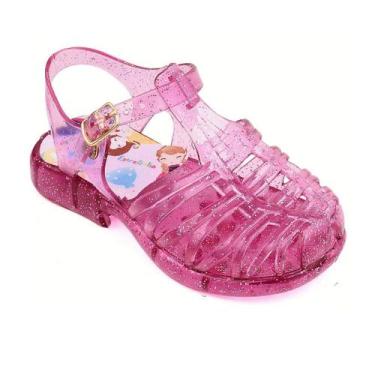 Imagem de Sandália de Plásticos Meninas Infantil Confortável - Nenê Baby, 19/20,