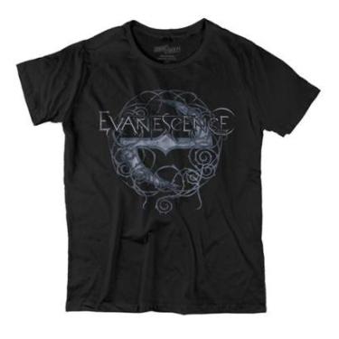Imagem de Camiseta Evanescence Camiseta Banda Evanescence No Brasil-Masculino
